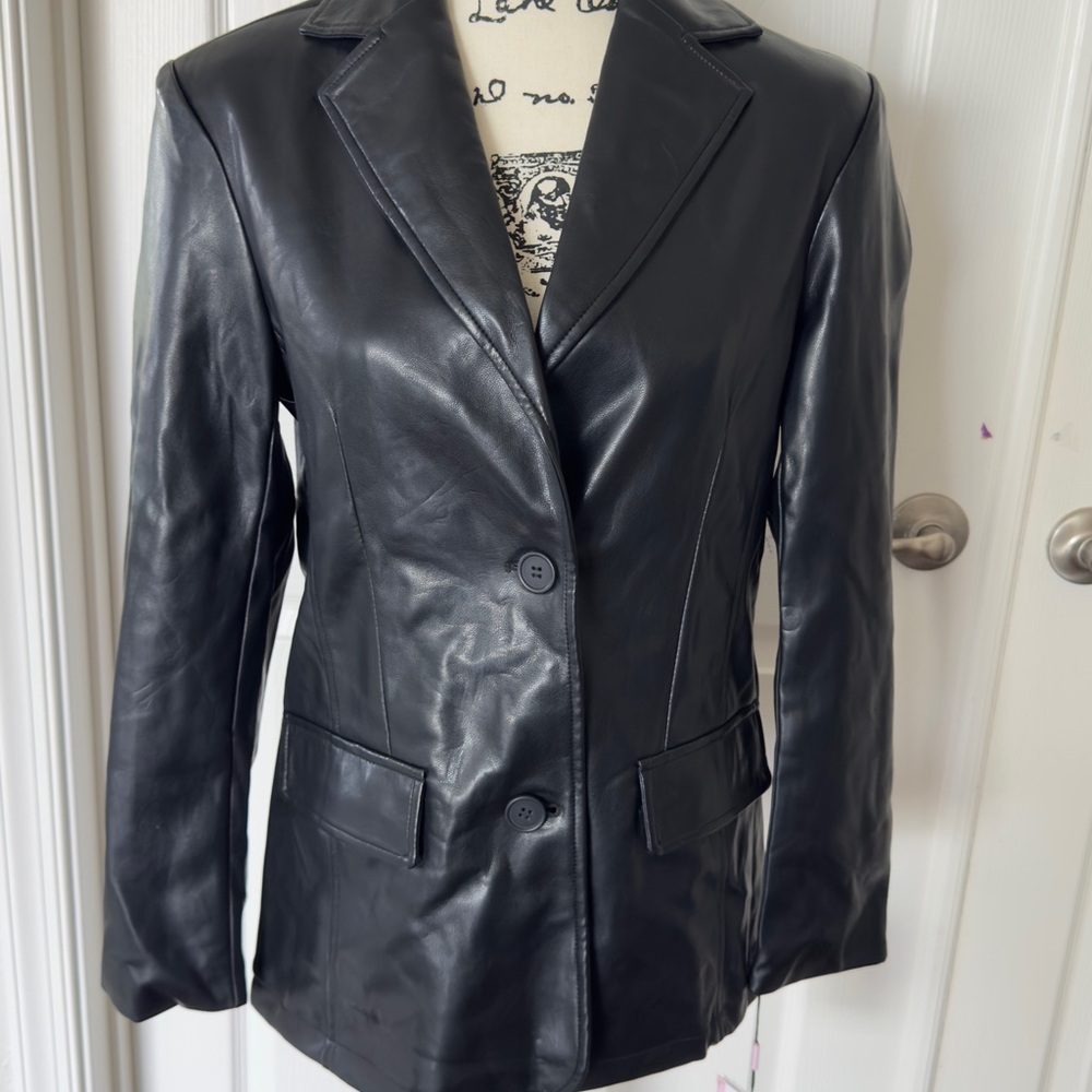 Avec Les Filles Black Blazer-Style Jacket